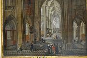 View of the interior of a church Pieter Neefs